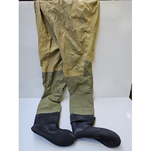 583 - 2 Fishing Bags & Pair Of Waders