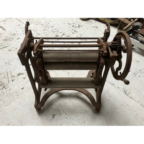 818 - Vintage 'Reality' Mangle On Wheels