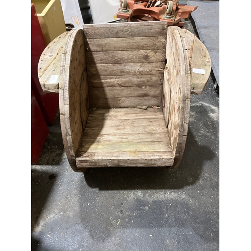 1050 - Wooden Garden Seat