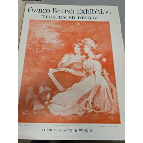 2 - 4 Volumes - Art Reference Books Including Franco-British Exhibition Illustrated Review Etc