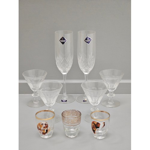 59 - Box Of Assorted Glasses Etc