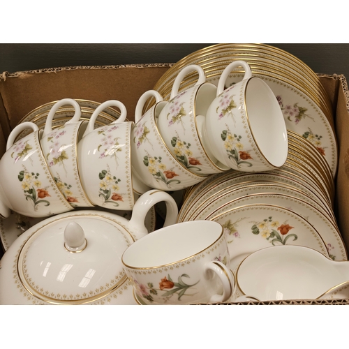 107 - 45 Pcs Wedgwood Mirabelle R4537 Teaware