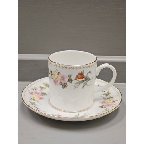 108 - 8 Person Wedgwood Mirabelle R4537 Coffee Set