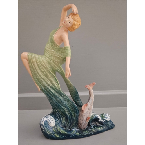 110 - S F & Co. Resurgam 'Dancing Waves' Figurine Redesigned By Kathleen Parsons Limited Edition 11/250 Wi... 