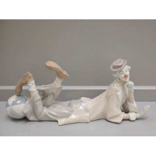 124 - Lladro Clown Figurine