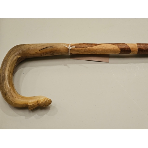 297 - Horn Handled Walking Stick