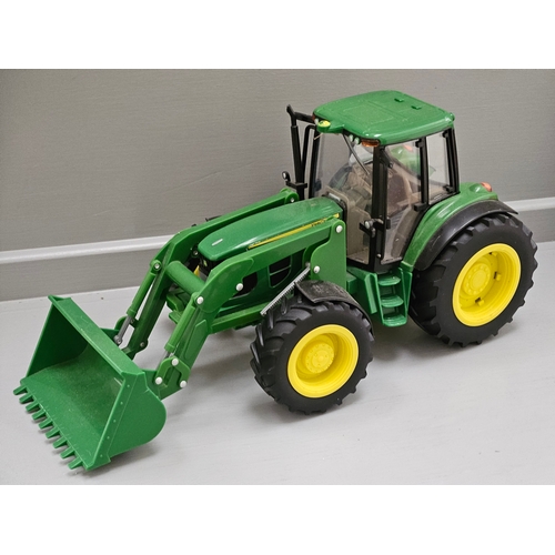 313 - Toy John Deere Tractor & Quantity Of Farm Animals Etc