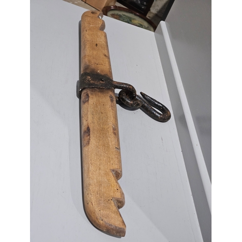 381 - Victorian Meat Hanger W72cm