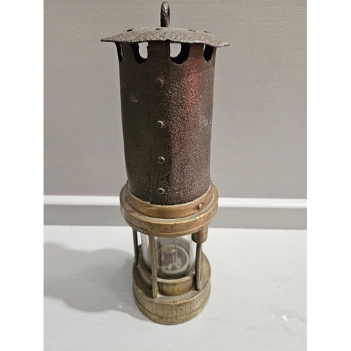 394 - Brass Miner's Lamp No 1055