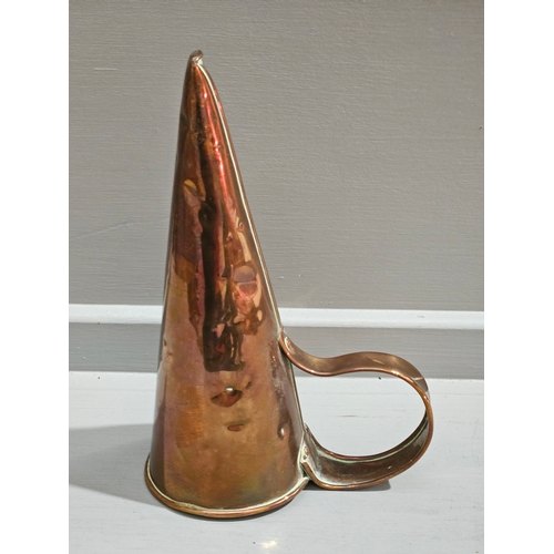 405 - Early 19th Century Copper Ale Muller L26cm