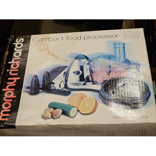 420 - Morphy Richards Food Processor, 2 Electric Fans, 5 Bottles Of Polish