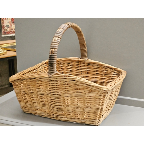 443 - Wicker Basket H45cm