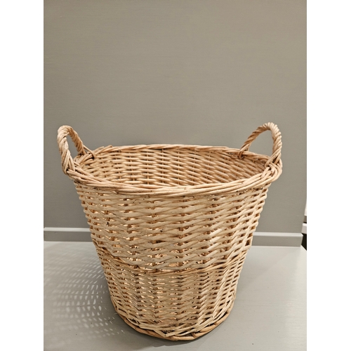 446 - Wicker Log Basket H41cm