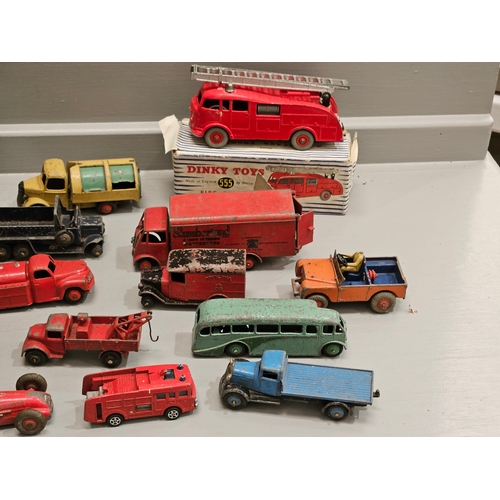 466 - Box Of Assorted Dinky Toys Etc