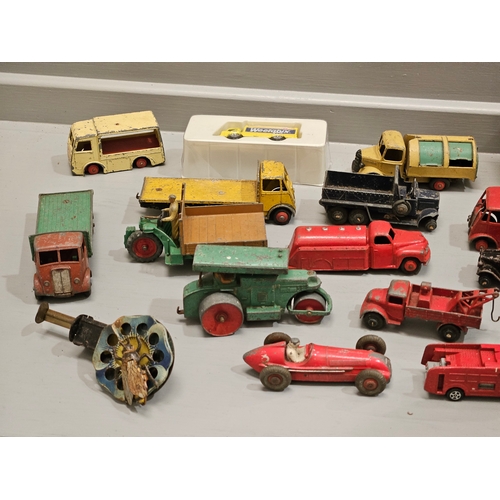 466 - Box Of Assorted Dinky Toys Etc