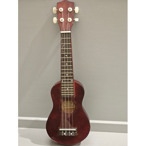 474 - Ukulele In Canvas Case