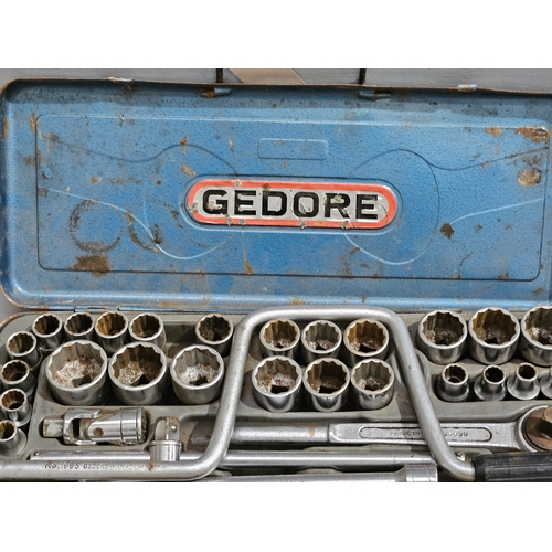 510 - Gedore Socket Set & Spirit Level