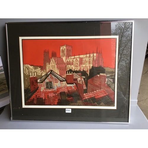 592 - York Minster Scenes By Will Taylor Limited Edition