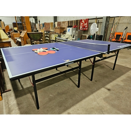 Donnay Table Tennis Table, Bats, Ping Pong Balls Etc