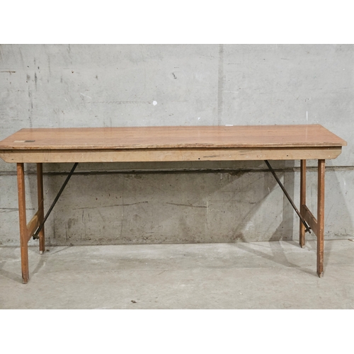 948 - Trestle Table H77cm L183cm W69cm