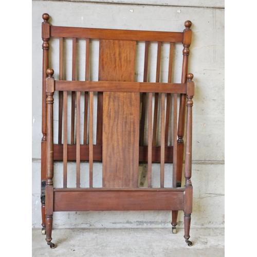 1000 - Mahogany Single Bed Ends