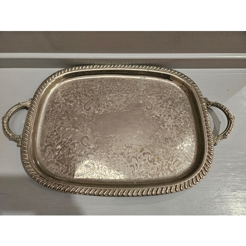 528 - Plated Gallery Tray