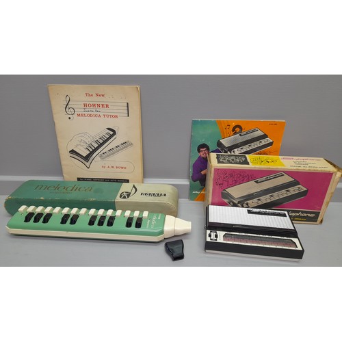 408A - Hohner Melodica Soprano In Original Box & Stylophone Pocket Electronic Organ In Original Box