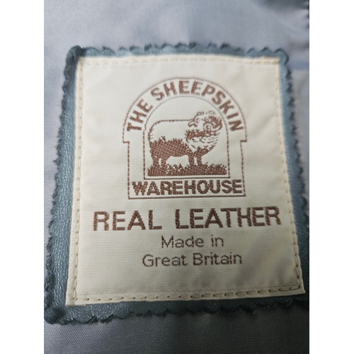 29 - 'The Sheepskin Warehouse' Leather Jacket Size 14