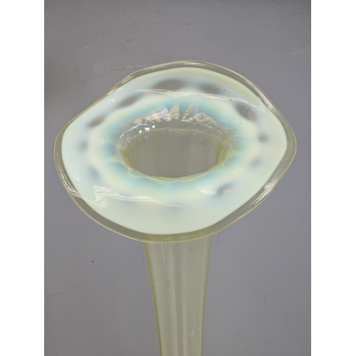 48 - Tall Glass Lily Vase H80cm