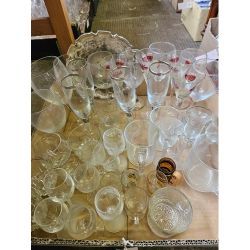 58 - 2 Boxes Of Assorted Glasses Etc