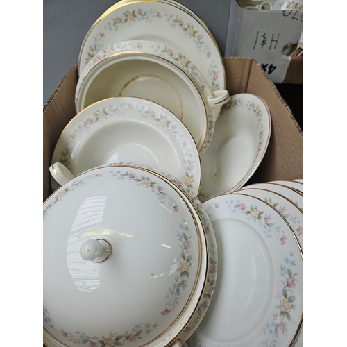 126 - 2 Boxes (57 Pcs) Mayfair Dinner & Teaware