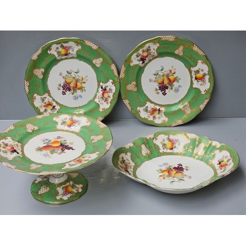 184 - Royal Stafford Part Tea Set, 4Pc Bisto Fruit Set