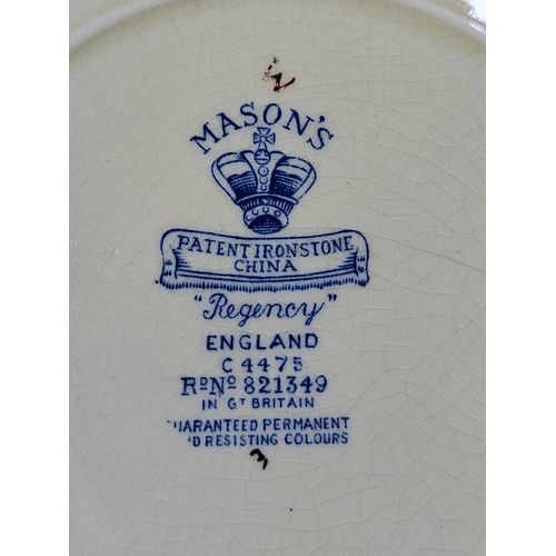 200 - 42 Pcs Mason's Regency Dinner & Teaware