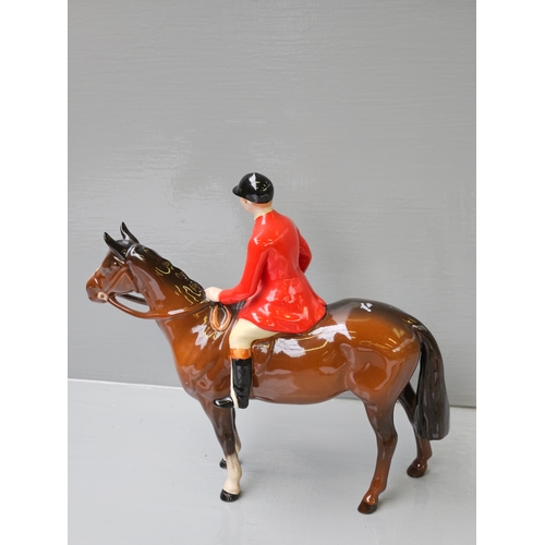 277 - Beswick Huntsman 1501 & 3 Hounds