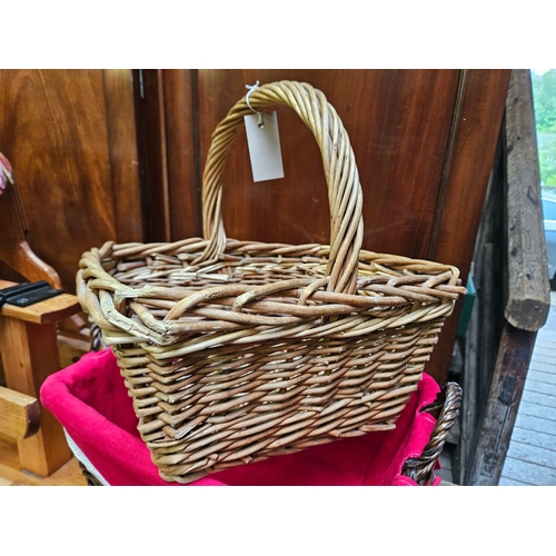 367 - 2 Wicker Baskets