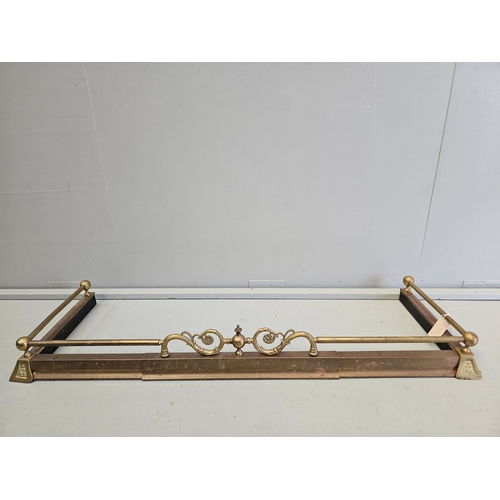 384 - Brass Fire Surround