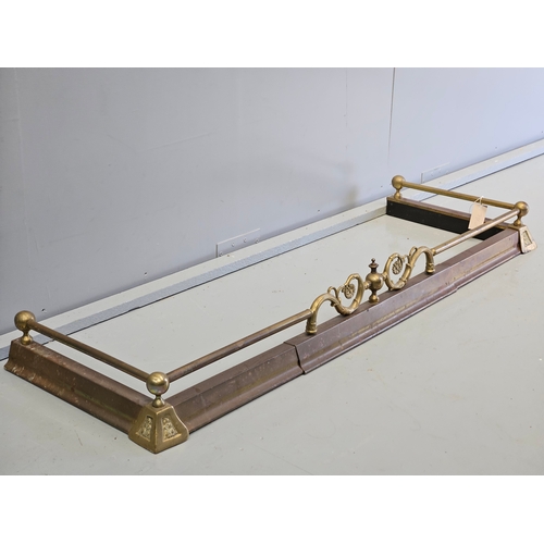 384 - Brass Fire Surround