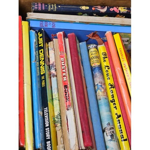 541 - Box Including Assorted Children's Books & Annuals Etc