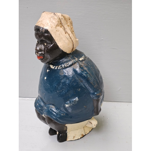 597 - Cast Iron Money Box H20cm