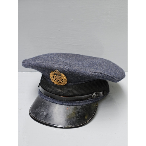 615 - WW2 Royal Air Force Airman's Blue Grey Wool Dress Cap