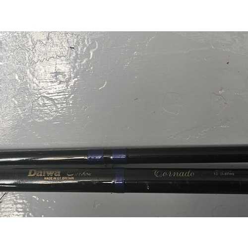 650 - 3 Pc Blue Diamond Fibreglass Fishing Rod & 3 Pc Diawa Fibreglass Fishing Rod (In Sleeve)