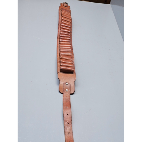 667 - Leather Cartridge Belt