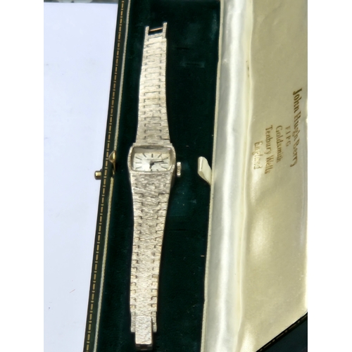 730 - Tenexact Silver .925 Ladies Wrist Watch