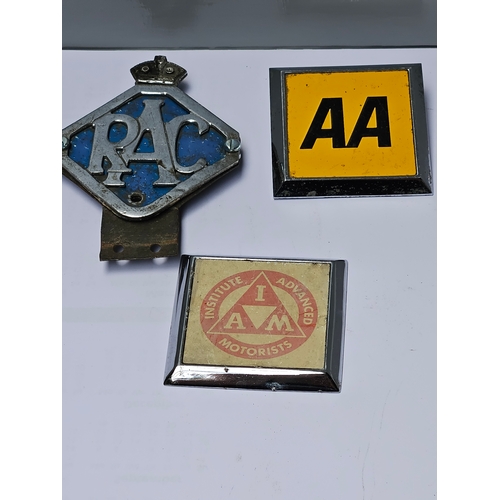 754 - 6 RAC, AA & Other Badges