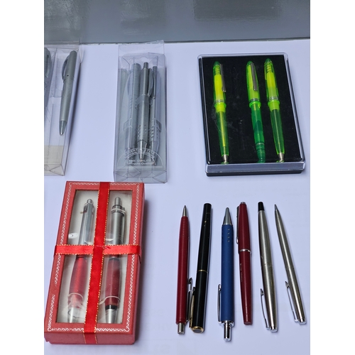 758 - 8 Assorted Pen Sets Etc