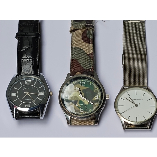 741 - 5 Assorted Men's Wrist Watches