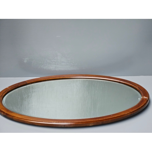 816 - 2 Oval Wall Mirrors