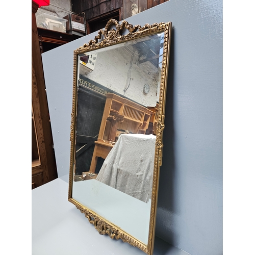 832 - Gilt Wall Mirror H51cm W86cm