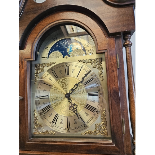 895 - Reproduction Grandfather Clock H203cm