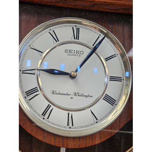 896 - Seiko Quartz Westminster-Whittington Wall Clock